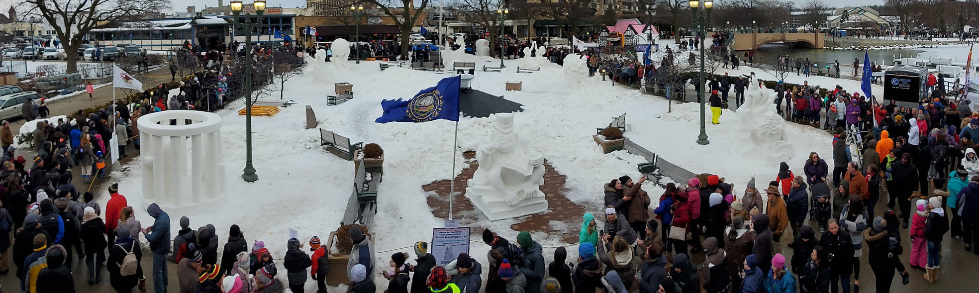 Huge crowds drawn to Winterfest